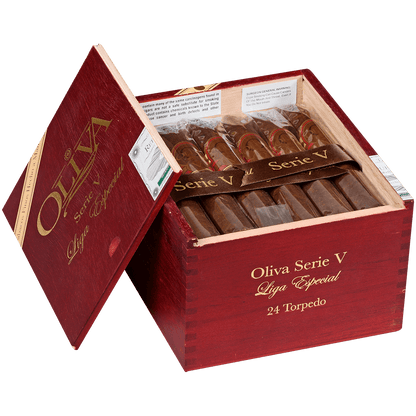 OLIVA SERIE V TORPEDO 24 CT. BOX 6.00X56