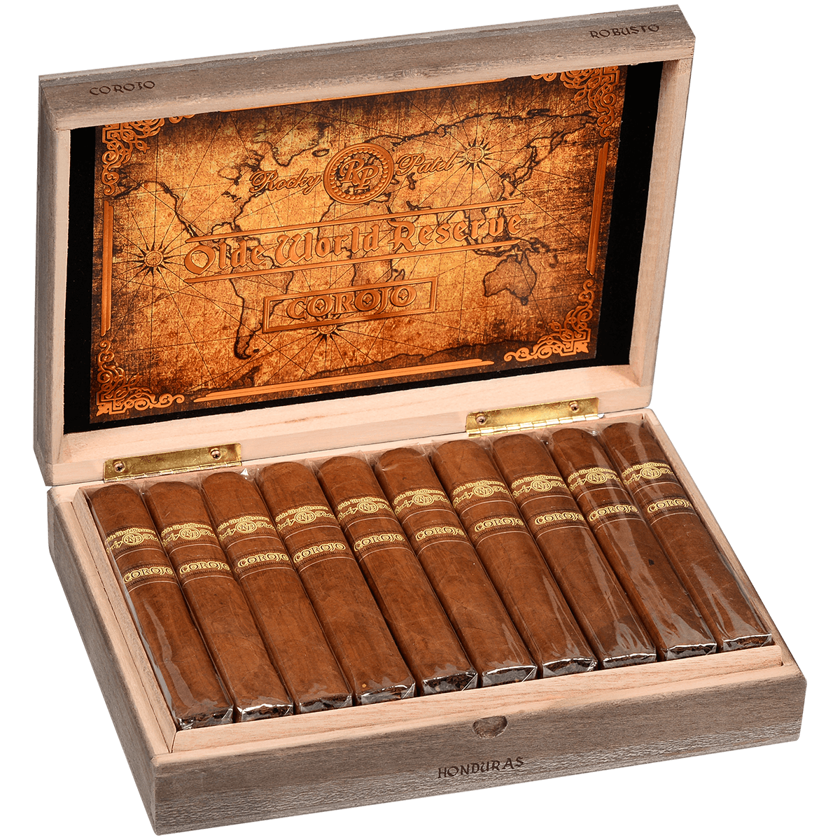 ROCKY PATEL OLDE WORLD RESERVE COROJO ROBUSTO 20 CT. BOX 5.50X54