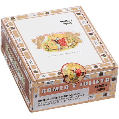 ROMEO Y JULIETA 1875 ROMEO'S COURT TUBOS EMS 10 CT. BOX 5.50X44