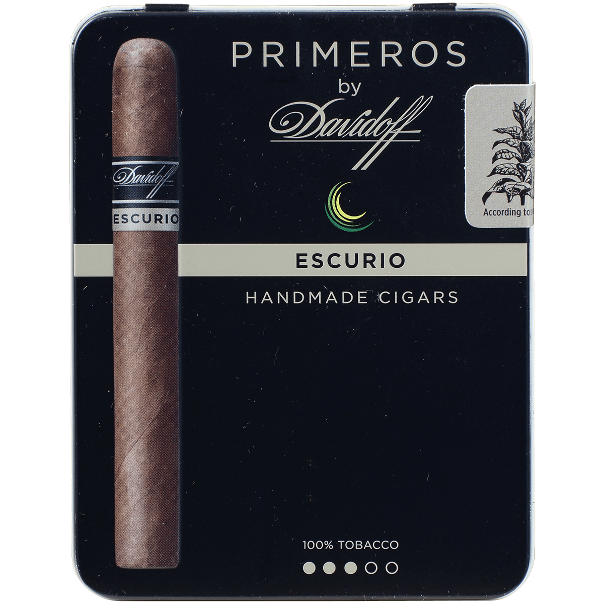 DAVIDOFF PRIMEROS ESCURO 5/6 TIN