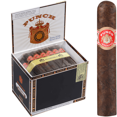 PUNCH ROTHSCHILDS MADURO/MADURO CELLO 50 CT. BOX 4.50X50