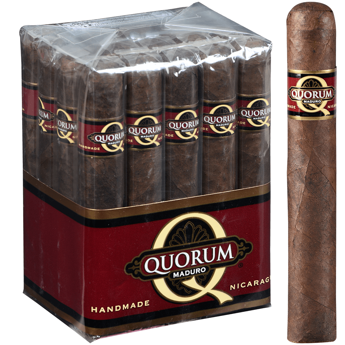 QUORUM MADURO DOUBLE GORDO 20 CT. BUNDLE 6.00X60