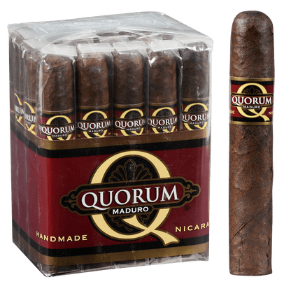 QUORUM MADURO ROBUSTO 20 CT. BUNDLE 4.75X50