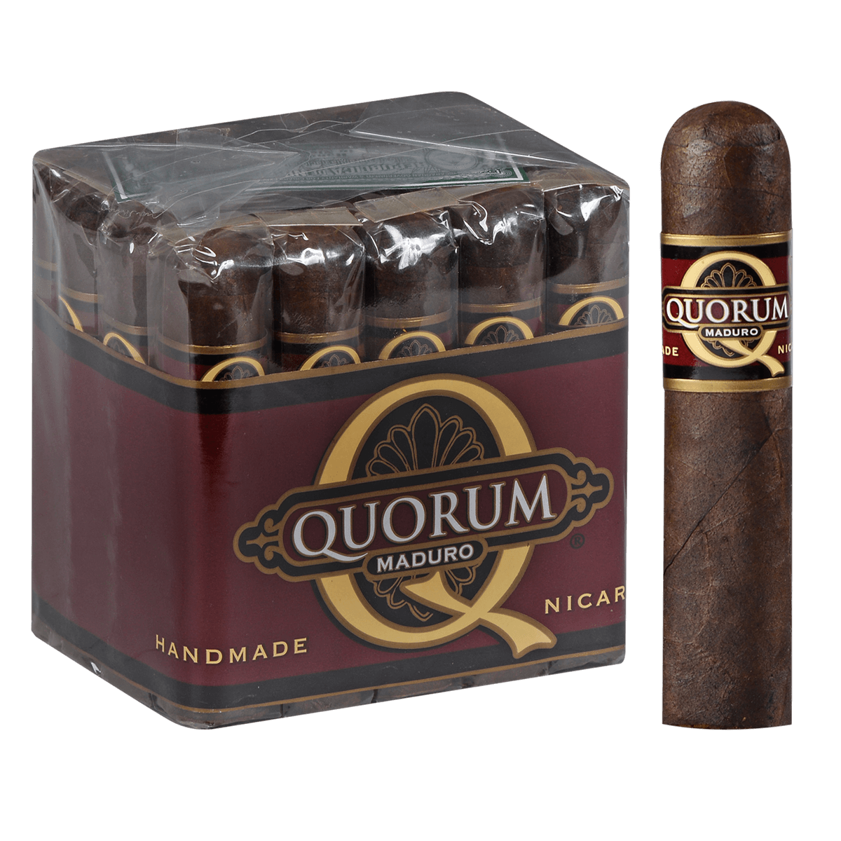 QUORUM MADURO SHORT ROBUSTO 20 CT. BUNDLE 3.50X50