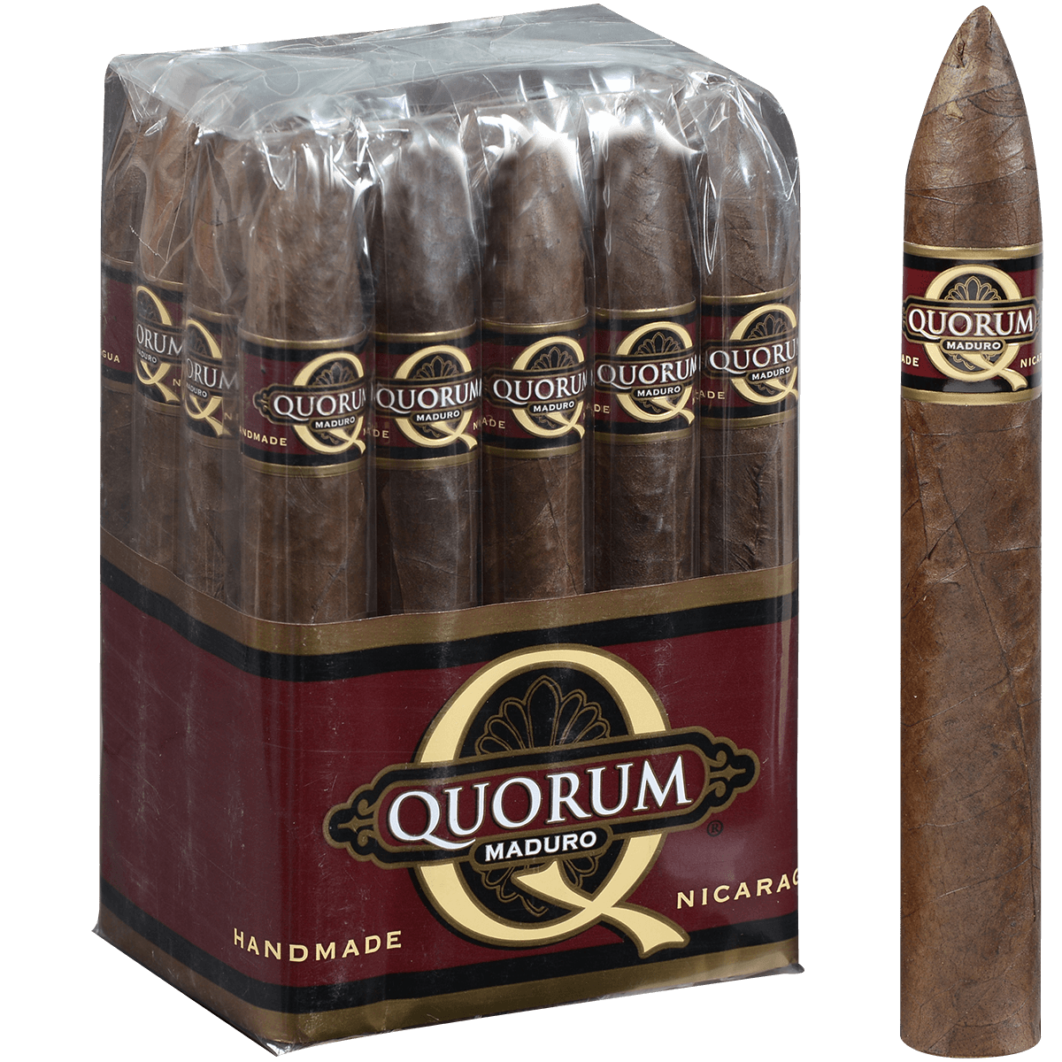 QUORUM MADURO TORPEDO 20 CT. BUNDLE 6.00X50