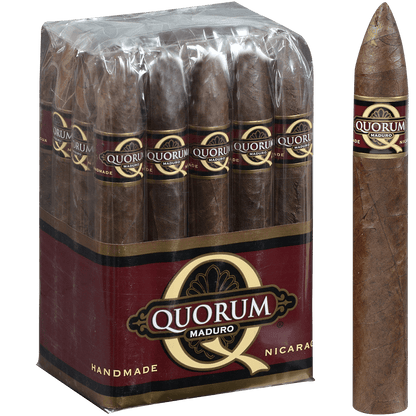 QUORUM MADURO TORPEDO 20 CT. BUNDLE 6.00X50