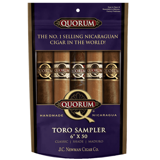 QUORUM TORO 5 CT. SAMPLER BAG 6.00X50