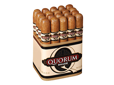 QUORUM SHADE TRES PETIT CORONA 30 CT. BUNDLE 4.50X38