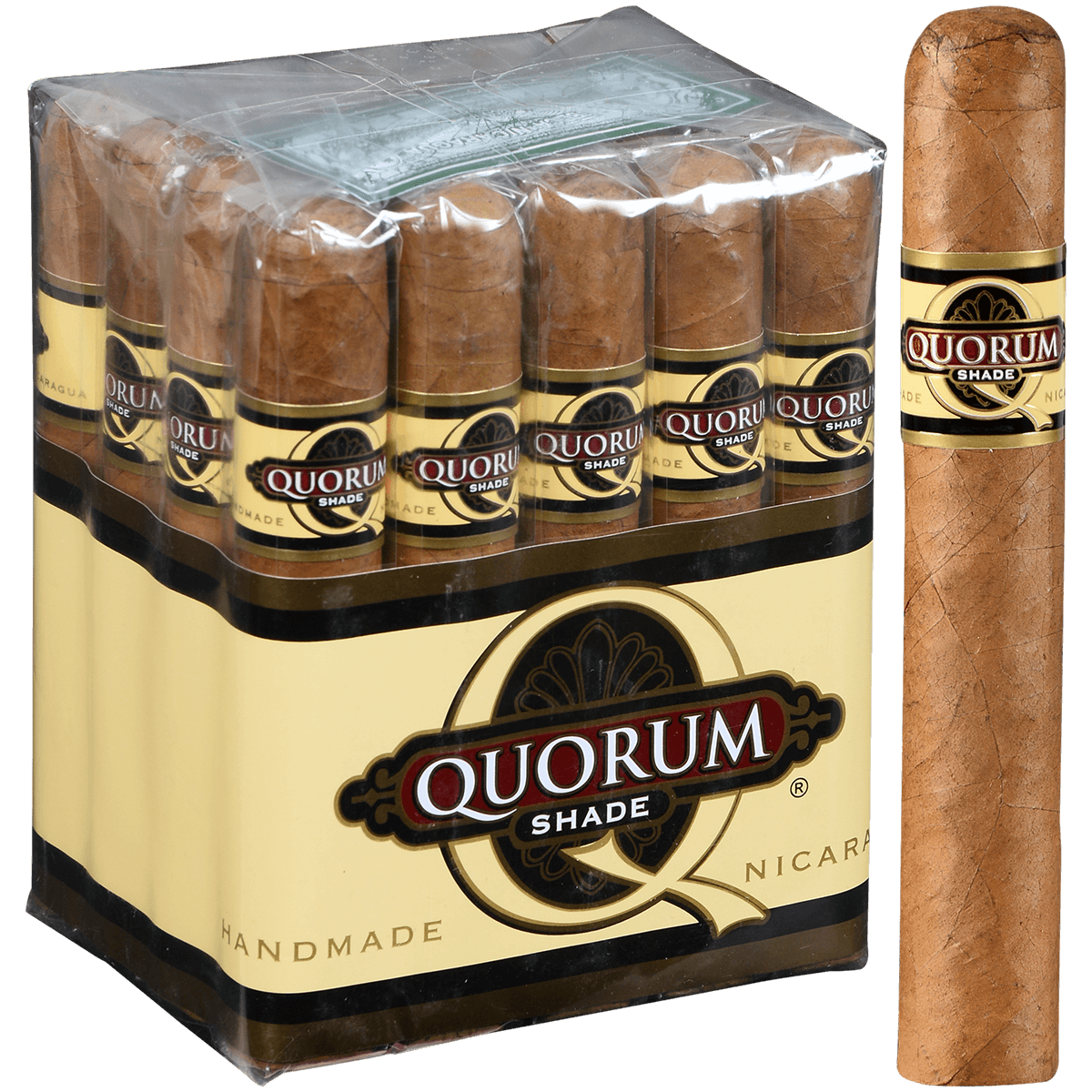 QUORUM SHADE ROBUSTO 20 CT. BUNDLE  4.75X50