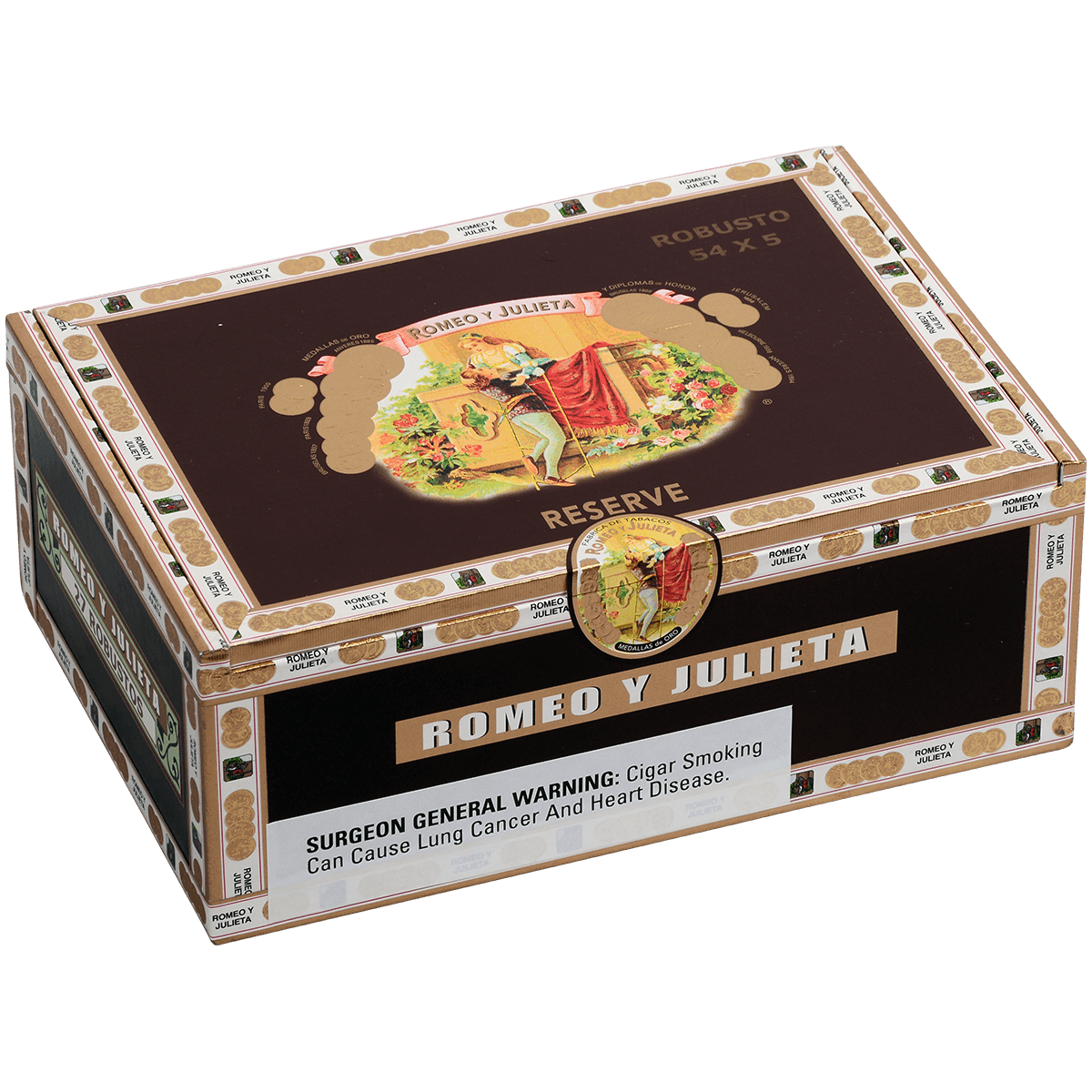 ROMEO Y JULIETA HABANA RESERVE ROBUSTO 27 CT. BOX 5.00X54