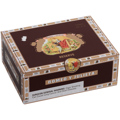 ROMEO Y JULIETA HABANA RESERVE TORO 27 CT. BOX 6.00X56
