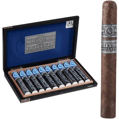 ROCKY PATEL 15TH ANNIVERSARY DELUXE TUBO 10 CT. BOX 6.00X50