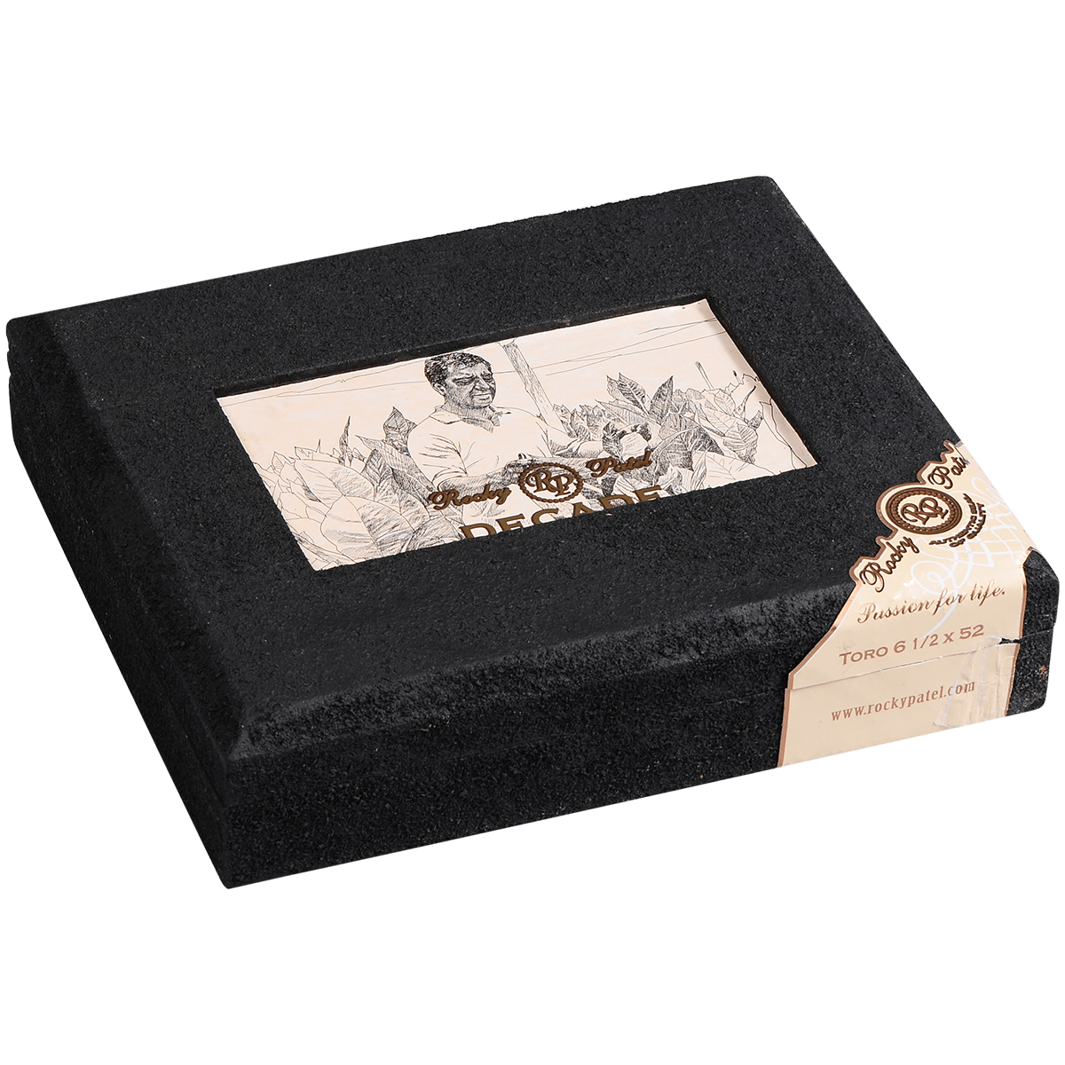 ROCKY PATEL DECADE BOX-PRESSED TORO 20 CT. BOX 6.50X52