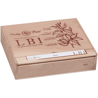 ROCKY PATEL LB1 TORO 20 CT. BOX 6.50X52