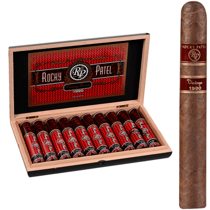 ROCKY PATEL VINTAGE 1990 TORO TUBOS 10 CT. BOX 6.50X52