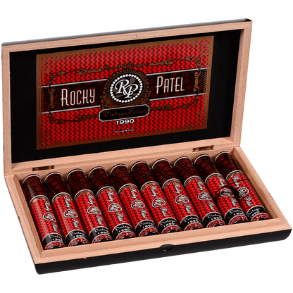 ROCKY PATEL VINTAGE 1990 TORO TUBOS 10 CT. BOX 6.50X52
