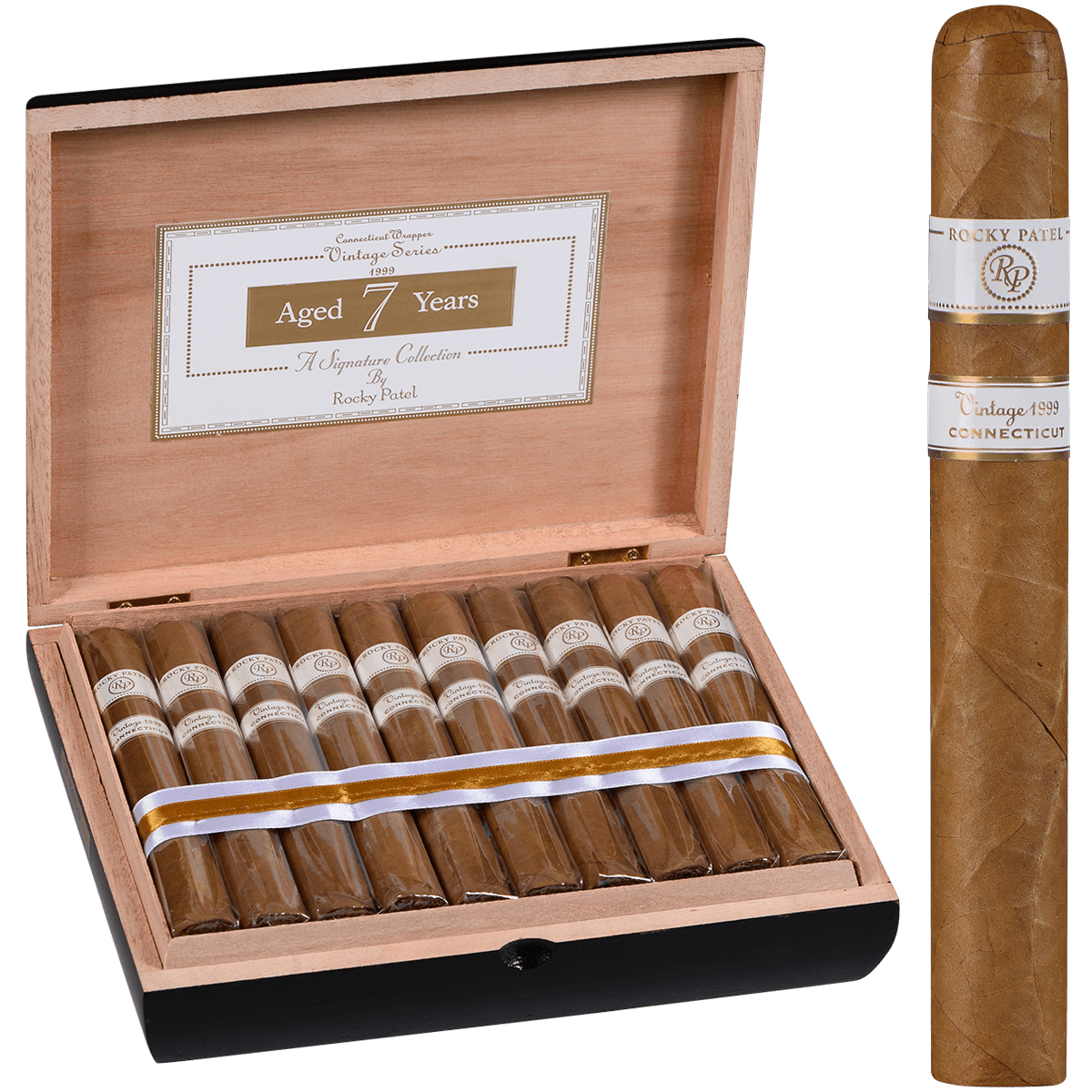 ROCKY PATEL VINTAGE 1999 CONNECTICUT TORO 20 CT. BOX 6.50X52