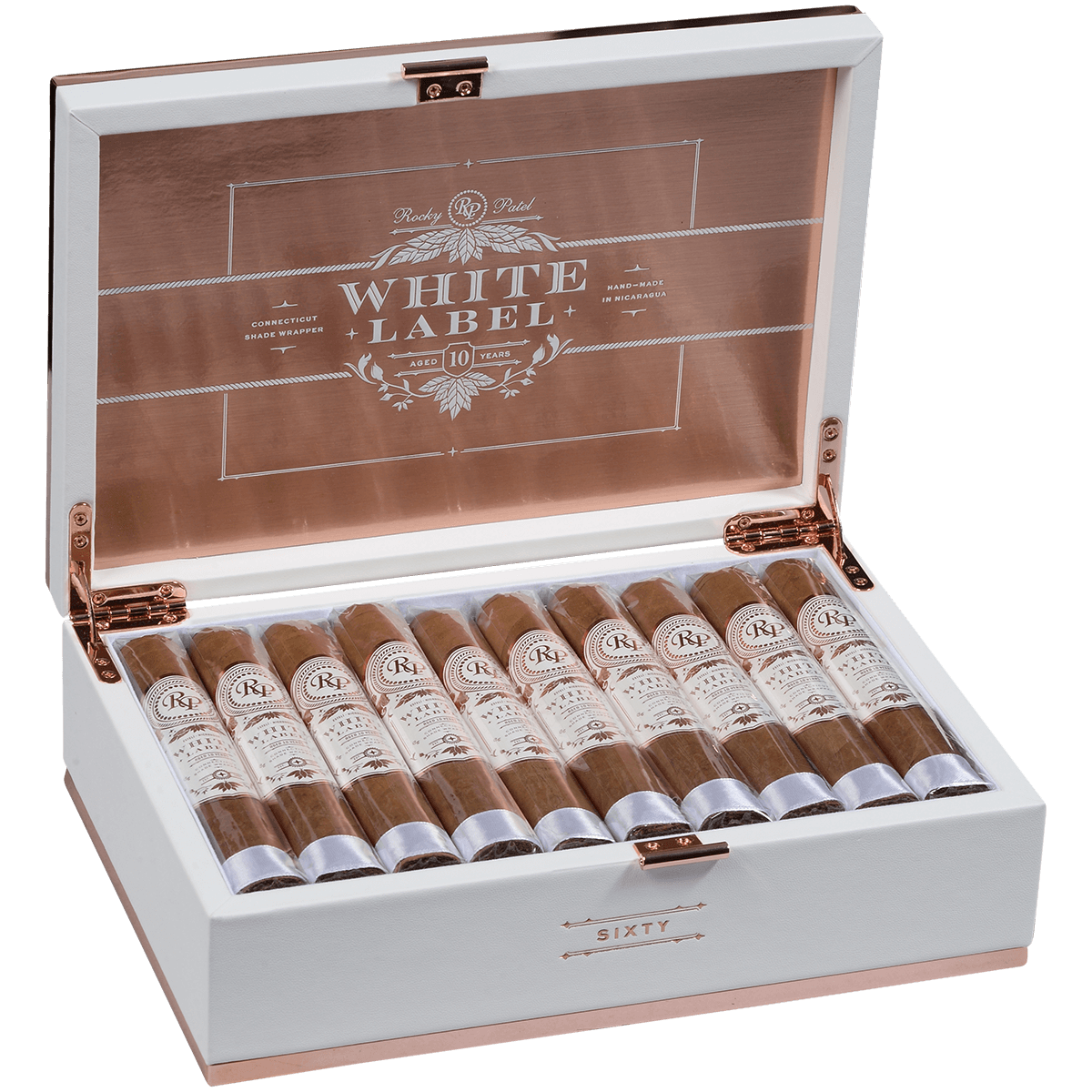 ROCKY PATEL WHITE LABEL SIXTY 20 CT. BOX 6.00X60