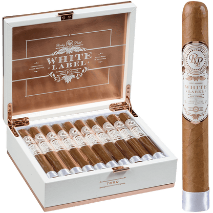 ROCKY PATEL WHITE LABEL TORO 20 CT. BOX 6.50X52