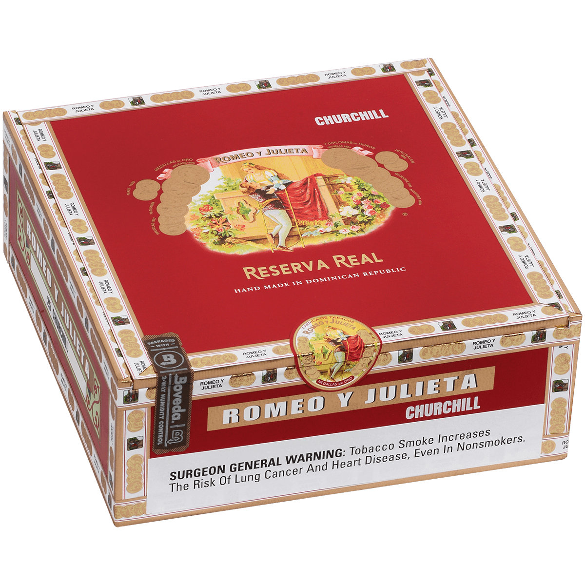 ROMEO Y JULIETA RESERVA REAL CHURCHILL 25 CT. BOX 7.00X50