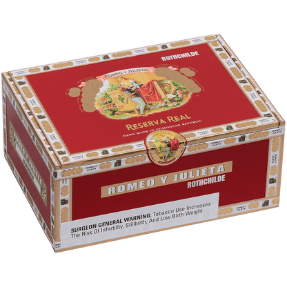 ROMEO Y JULIETA RESERVA REAL ROTHCHILDE (TUBE) 20 CT. BOX 5.00X52