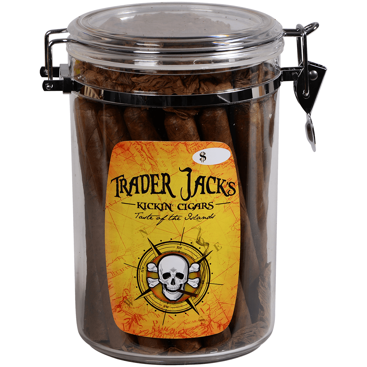 TRADER JACK'S AROMATIC 30 CT. REFILLABLE JAR 6.25X45