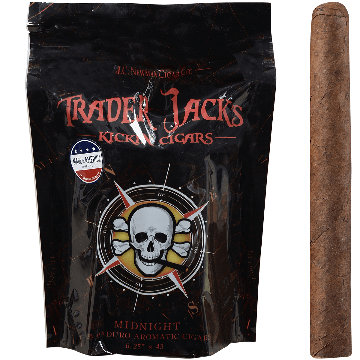TRADER JACK'S MIDNIGHT 20 CT. RESEALABLE BAG 6.25X