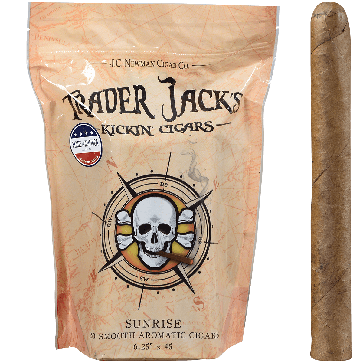 TRADER JACK'S SUNRISE 20 CT. RESEALABLE BAG 6.25X